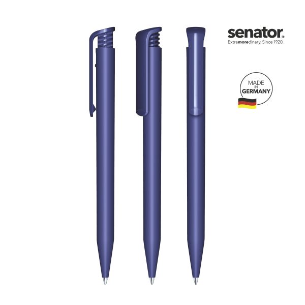 2904_Super_Hit_matt_2757_5_P_SENATOR_Kugelschreiber SENATOR Kugelschreiber SUPER HIT Matt 2904 Pantone 2757 Blau
