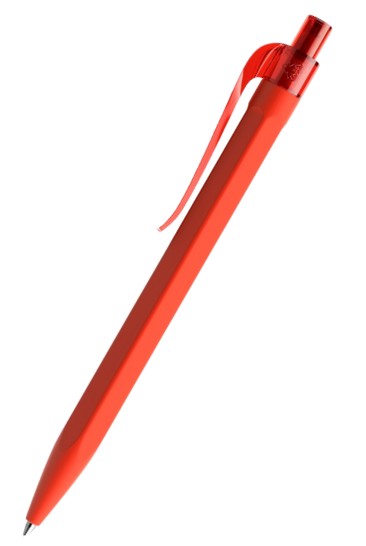 QS50 prodir Kugelschreiber PRT Curved-Clip R20 red