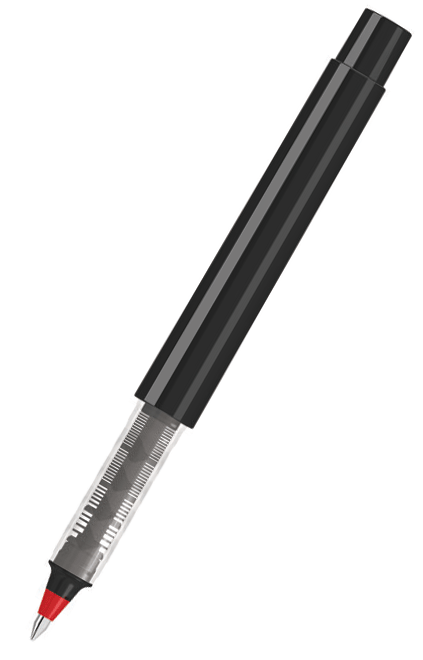 UMA Rollerball RECYCLED PET PEN PRO R schwarz 0-2252 Rot