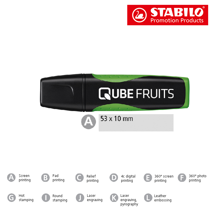 STABILO GREEN BOSS Pastel Textmarker rosa