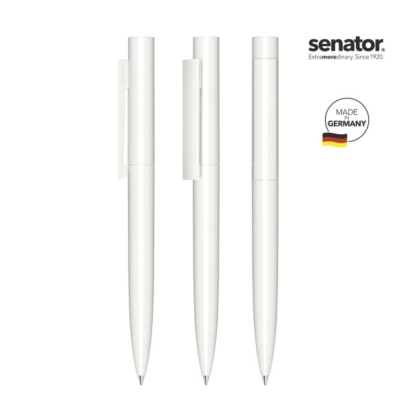 SENATOR Kugelschreiber HEADLINER Polished Basic 3280 Weiß