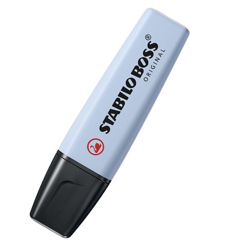 STABILO BOSS ORIGINAL Textmarker Pastel wolkenblau