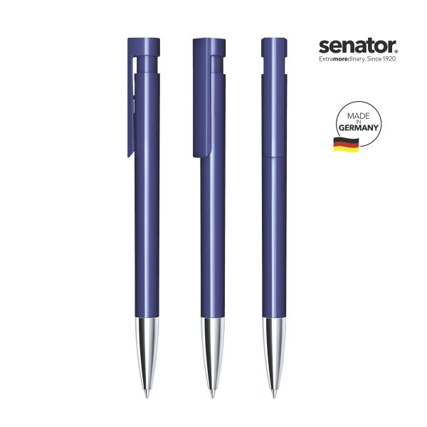 SENATOR Kugelschreiber LIBERTY Polished MTT 2986 Pantone 2757 Blau