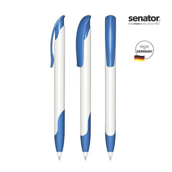 SENATOR Kugelschreiber CHALLENGER Polished Basic SG 2958 Pantone 2935 Blau