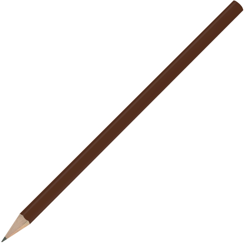 Reidinger lackierter Bleistift 175 mm lang 7060 - dunkelbraun