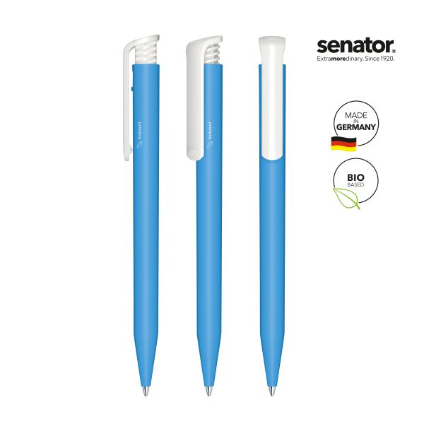 SENATOR Bio Kugelschreiber SUPER HIT 3300 matt Hellblau Pantone 279