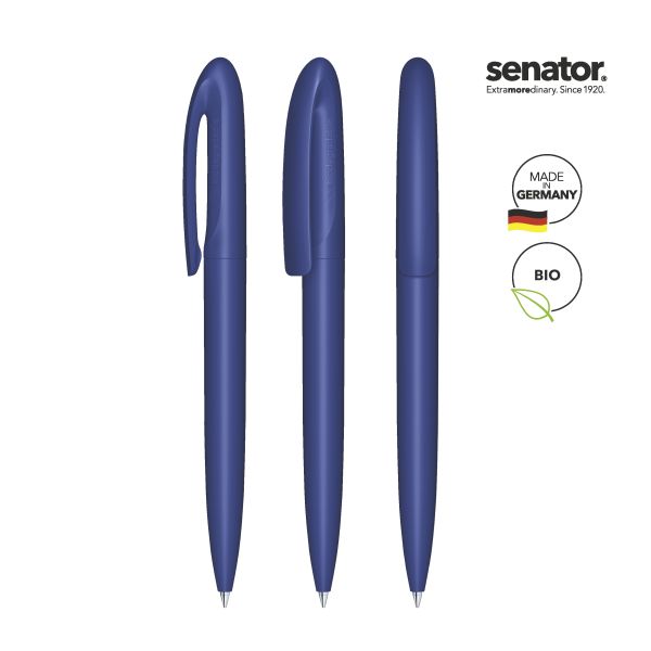SENATOR Bio Kugelschreiber SKEYE 3290 matt Dunkelblau Pantone 288