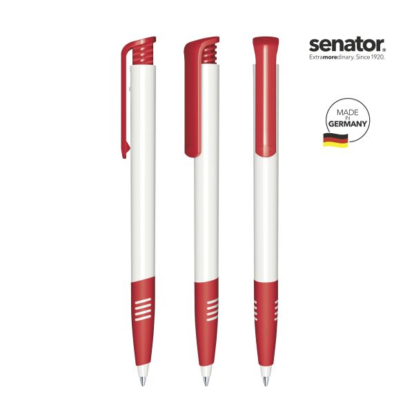 SENATOR Kugelschreiber SUPER HIT Polished Basic SG 2956 Pantone 186 Rot