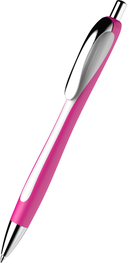 Slider Rave Schneider Kugelschreiber weiß pink