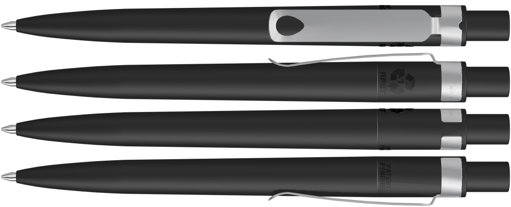 UMA Kugelschreiber RECYCLED PET PEN CORE F 0-2350 schwarz