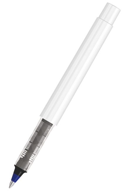 UMA Rollerball RECYCLED PET PEN PRO R weiß 0-2252 Dunkelblau
