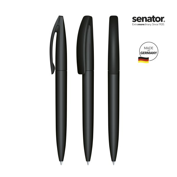 3257_Bridge_soft_touch_Black_5_P_SENATOR_Kugelschreiber SENATOR Kugelschreiber BRIDGE Softtouch 3257 Schwarz