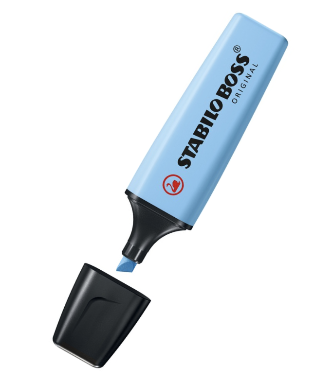 STABILO BOSS ORIGINAL Textmarker Pastel himmlisches Blau