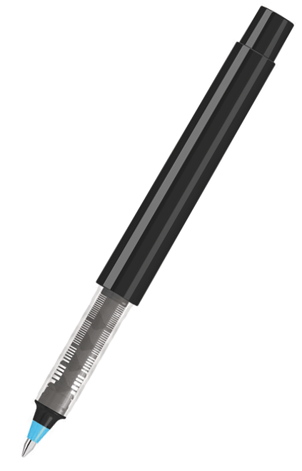 UMA Rollerball RECYCLED PET PEN PRO R schwarz 0-2252 Hellblau