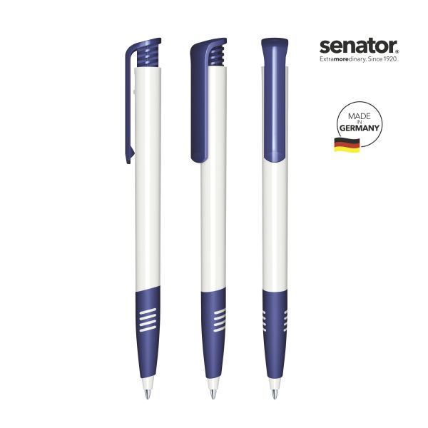 SENATOR Kugelschreiber SUPER HIT Polished Basic SG 2956 Pantone 2757 Blau