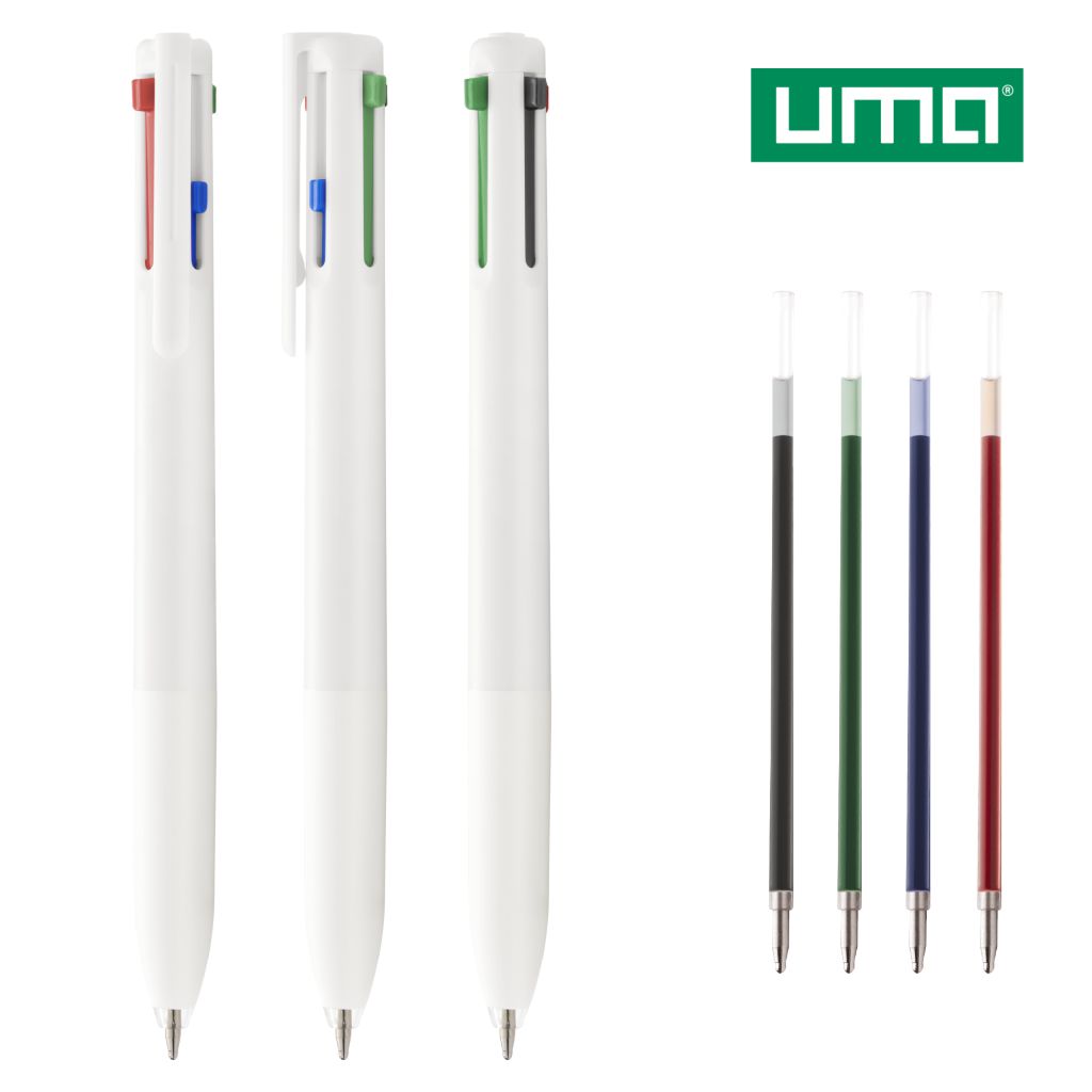 UMA Vierfarb-Kugelschreiber 4TunePen 0-4400 weiss