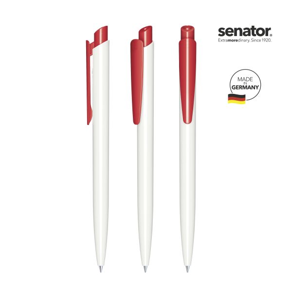 2959_Dart_polished_basic_186_5_P_SENATOR_Kugelschreiber SENATOR Kugelschreiber DART Polished Basic 2959 Pantone 186 Rot