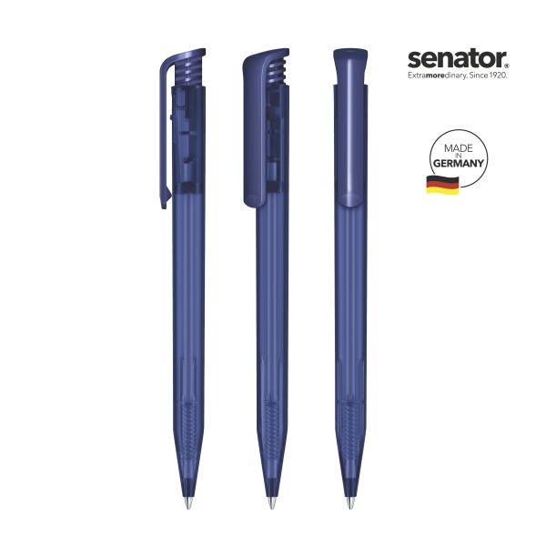 SENATOR Kugelschreiber SUPER HIT Frosted 2244 Pantone 2757 Blau