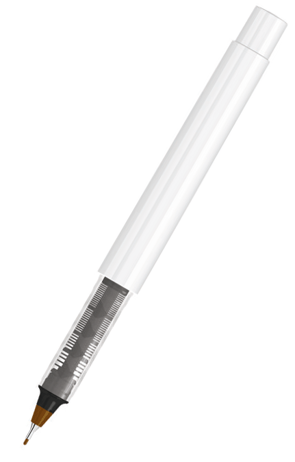 UMA Fineliner RECYCLED PET PEN PRO FL weiß 0-2254 Braun
