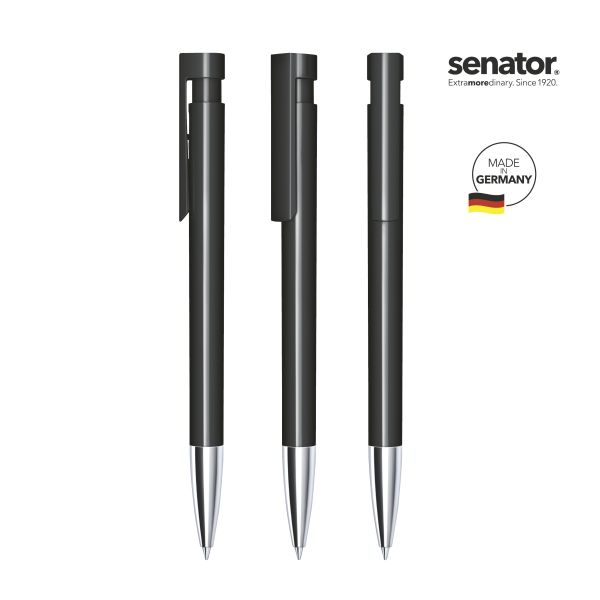 SENATOR Kugelschreiber LIBERTY Polished MTT 2986 Schwarz