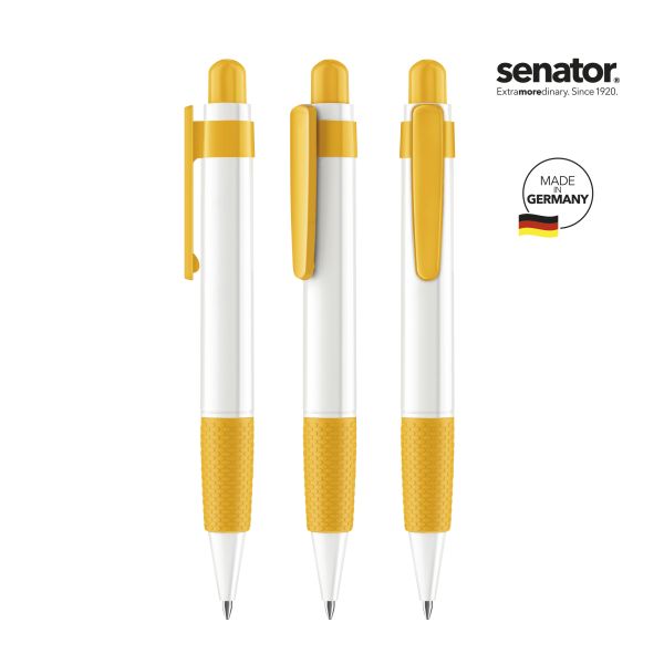 SENATOR Kugelschreiber BIG PEN Polished Basic 2994 Pantone 7408 Gelb