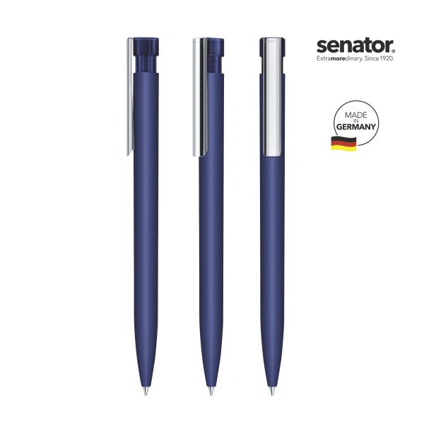 SENATOR Kugelschreiber LIBERTY Softtouch MC 2942 Pantone 2935 Blau