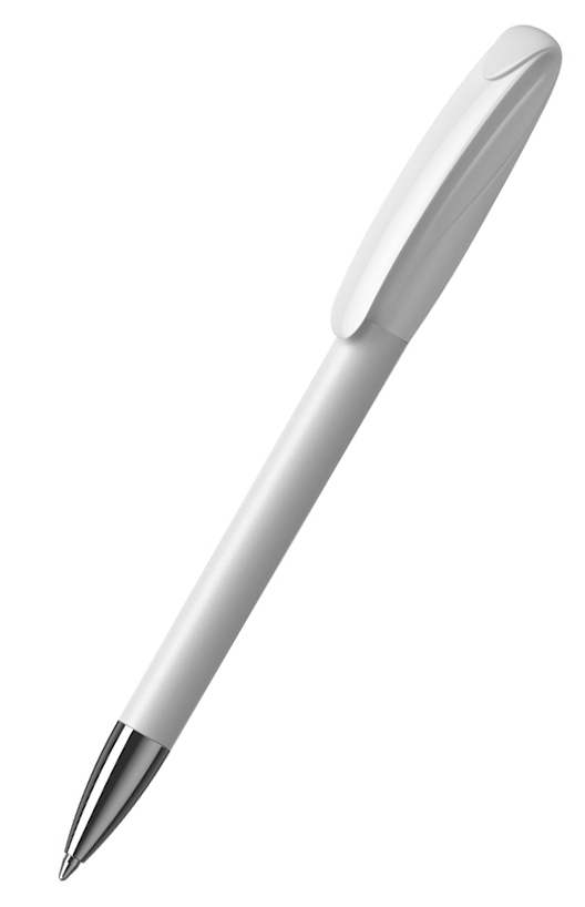 41178-Boa-softtouch-high-gloss-Mn_UST_U_Klio_Kugelschreiber Klio-Eterna Kugelschreiber Boa softtouch high gloss Mn 41178 Weiß UST