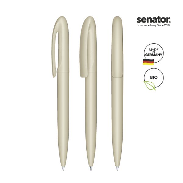 SENATOR Bio Kugelschreiber SKEYE 3290 matt Grau Pantone 3