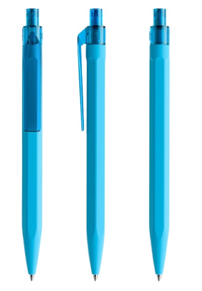 QS50 prodir Kugelschreiber PRT Flat-Clip R58 cyan blue