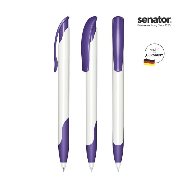 SENATOR Kugelschreiber CHALLENGER Polished Basic SG 2958 Pantone 267 Violett
