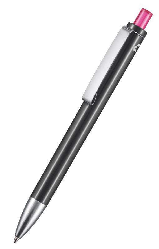 97600_1525_3806_EXOS_RECYCLED_RITTER-PEN_Kugelschreiber Ritter Pen Kugelschreiber EXOS RECYCLED 97600 Schwarz-Magenta 1525-3806