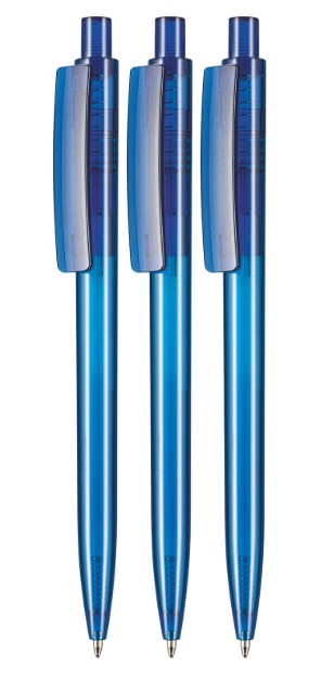 RITTER-PEN Kugelschreiber PETRO Transparent 10087 Royal-Blau