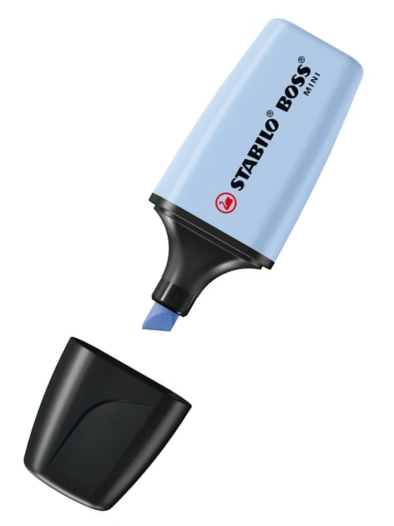 STABILO BOSS ORIGINAL MINI Pastel Textmarker Wolkenblau