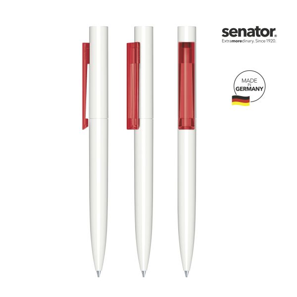 SENATOR Kugelschreiber HEADLINER Polished Basic 3280 Rot Pantone 186