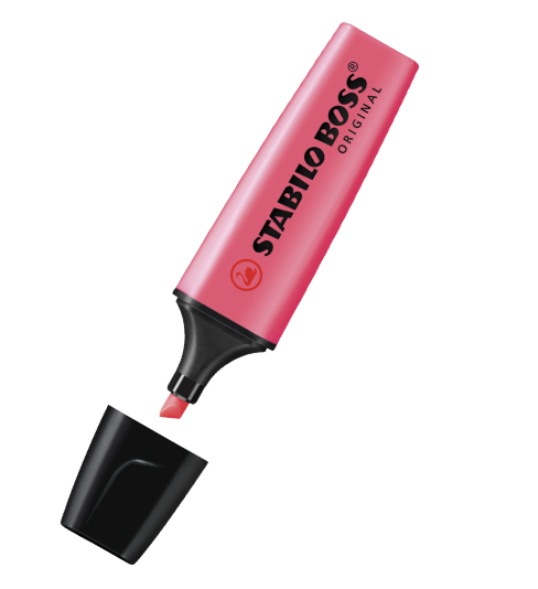 STABILO BOSS ORIGINAL Textmarker pink