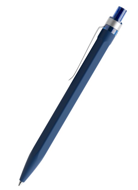 QS50 prodir Kugelschreiber PRS Metall-Clip R62 solidate blau