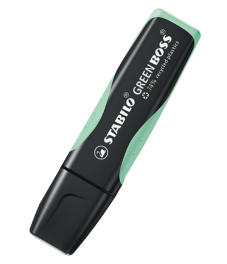 STABILO GREEN BOSS Pastel Textmarker minze