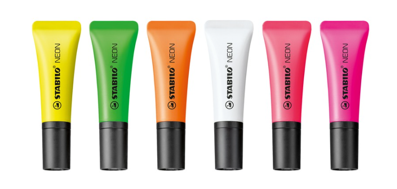 STABILO NEON Textmarker Gelb
