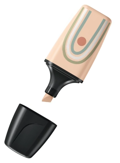 STABILO BOSS ORIGINAL MINI Naturevibes Beige Textmarker