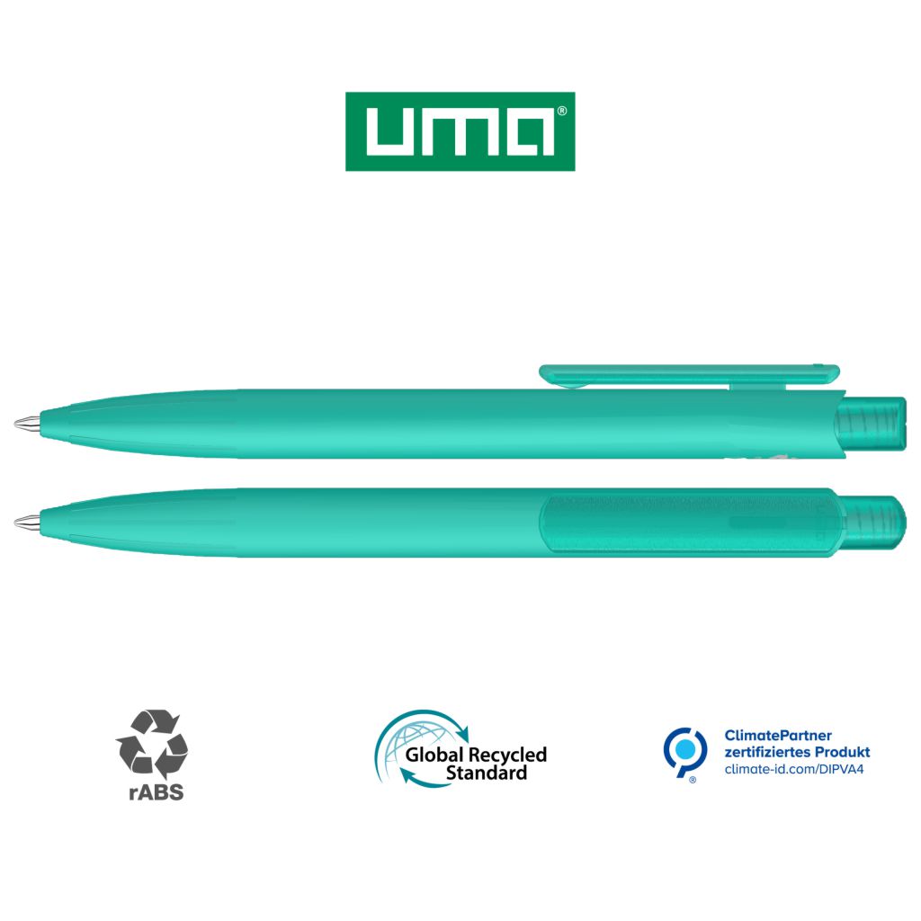 UMA Kugelschreiber STAGE K frozen GUM RECY 0-0550 petrol