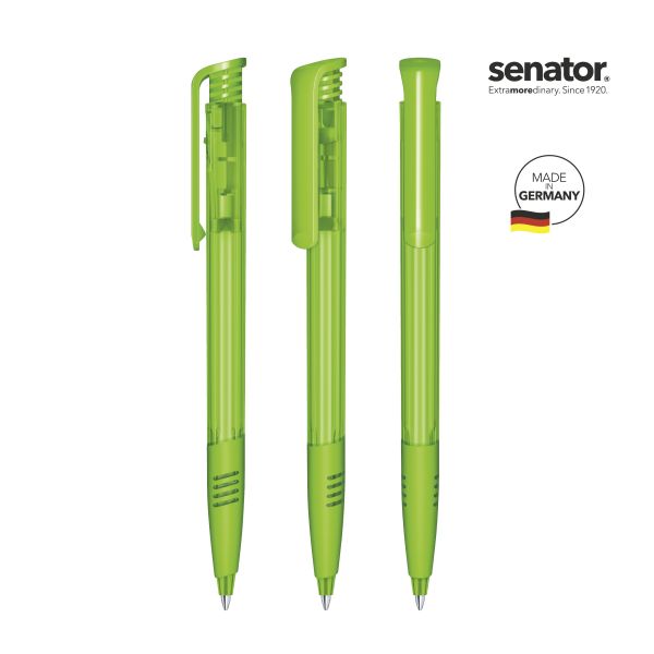 SENATOR Kugelschreiber SUPER HIT Clear SG 2234 Pantone 376 Grün